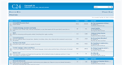 Desktop Screenshot of cornwall24.co.uk