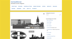 Desktop Screenshot of cornwall24.net